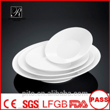 P &amp; T cerámica fábrica sutil línea de placas, platos de porcelana profunda, placas de ensalada